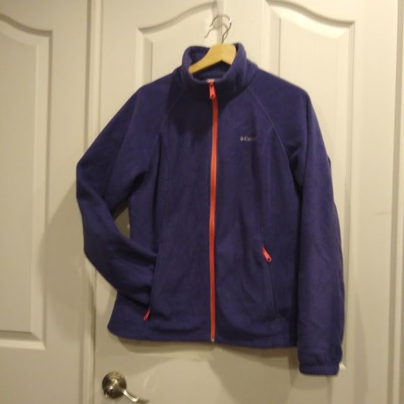 Columbia Fleece Full Zip Jacket size Large - Picture 2 of 3